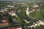 Cieszyn - bird's-eye view
